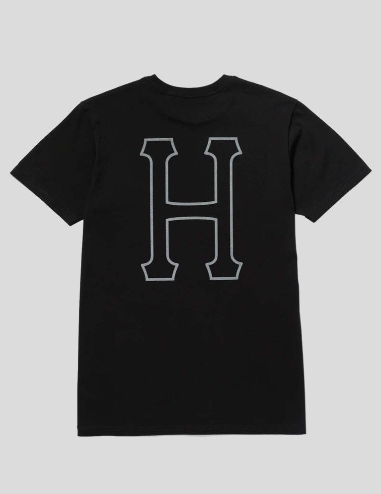 T-shirt HUF set h s / s tee nero